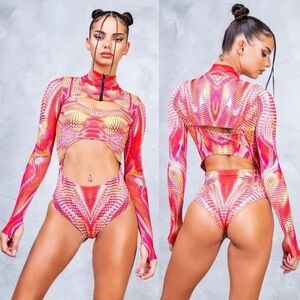 BADINKA Daydream Shrug Bodysuit Set